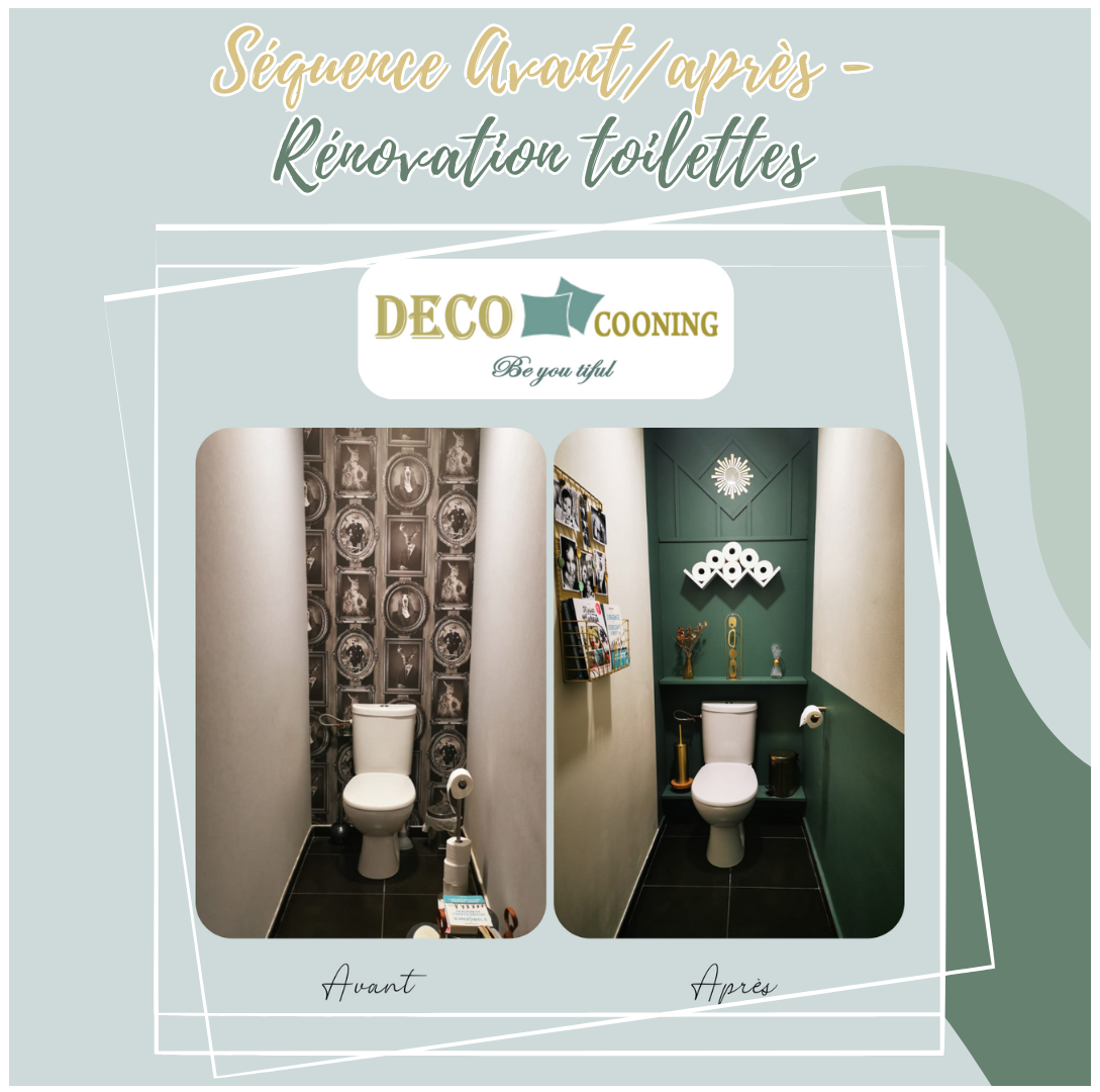 Adieu toilettes ternes ! Bienvenue dans un havre de paix !